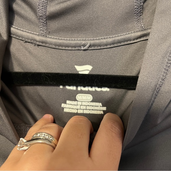 Fanatics Gray Hooded Sweatshirt with Logo - Picture 5 of 5